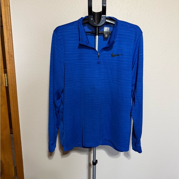 Nike Other - Nike Dri Fit xL Blue Long Sleeve Shirt